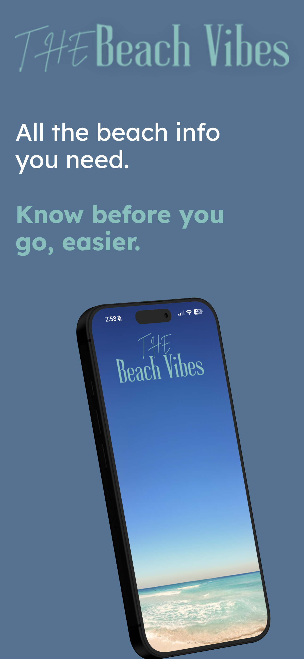 App Screenshot 1: Beach Overview