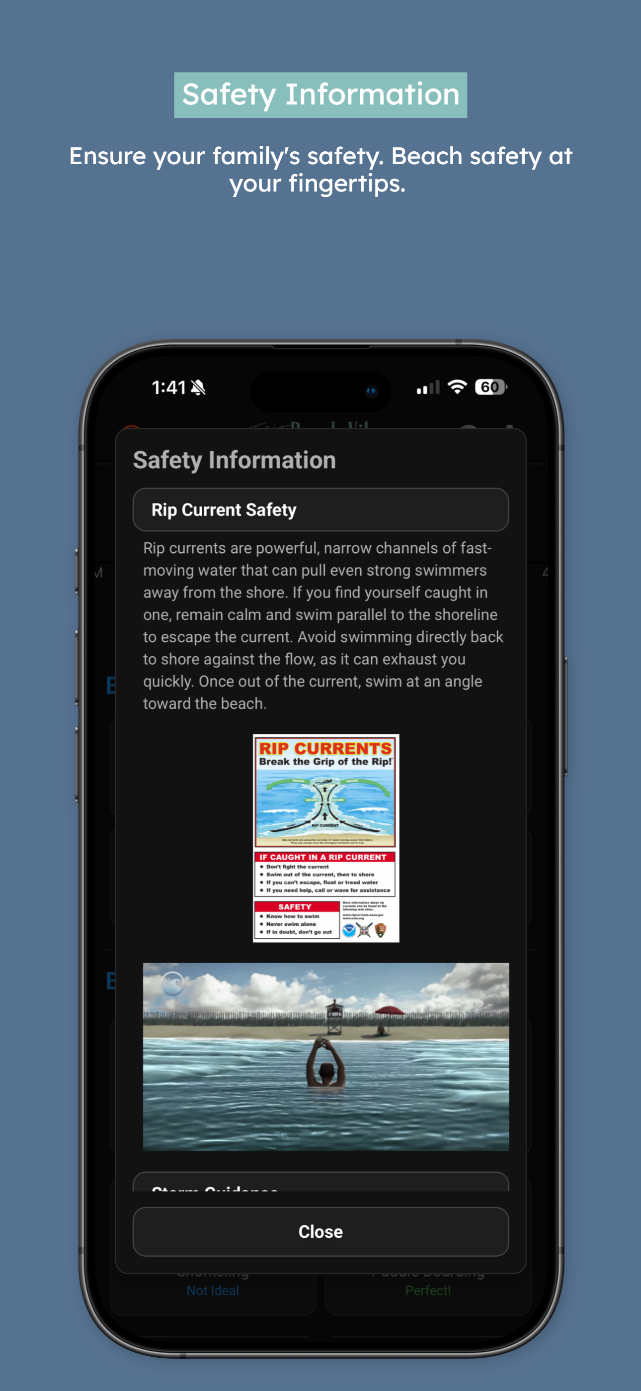 App Screenshot 7: Beach Safety